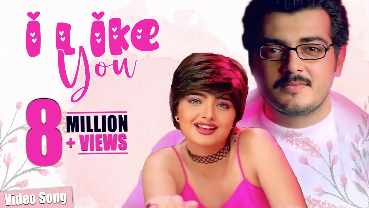 I Like You Video Song   Citizen  Ajith Kumar  Meena Vasundhara Das  Deva  Sharavanan Subbaiya