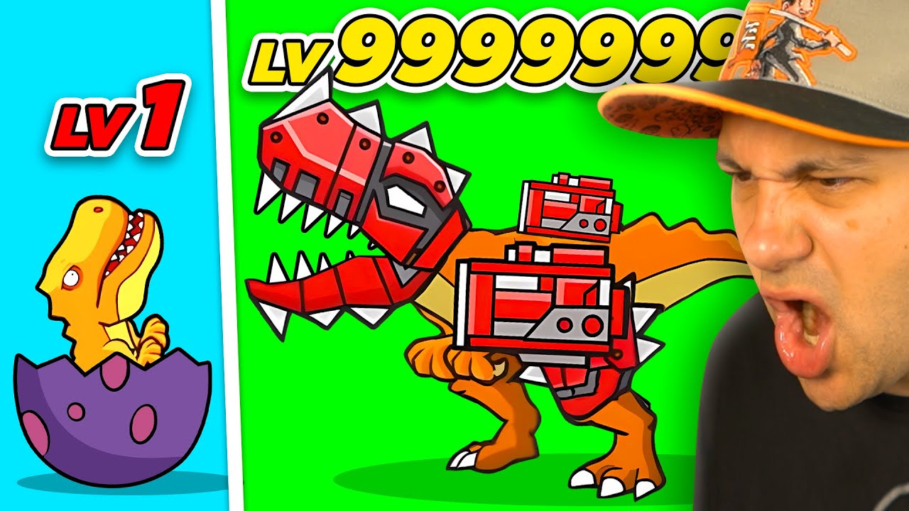 Я создал САМОГО СИЛЬНОГО ДИНОЗАВРА в CyberDino!