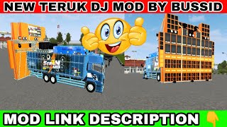 NEW TRUCK DJ MOD BY BUS SIMULATOR INDONESIA  #prgaming #bussid screenshot 4