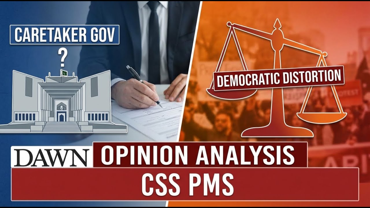 Applying While on the Job | Caretaker Governments & Democratic Distortion | Dawn Opinion Analysis