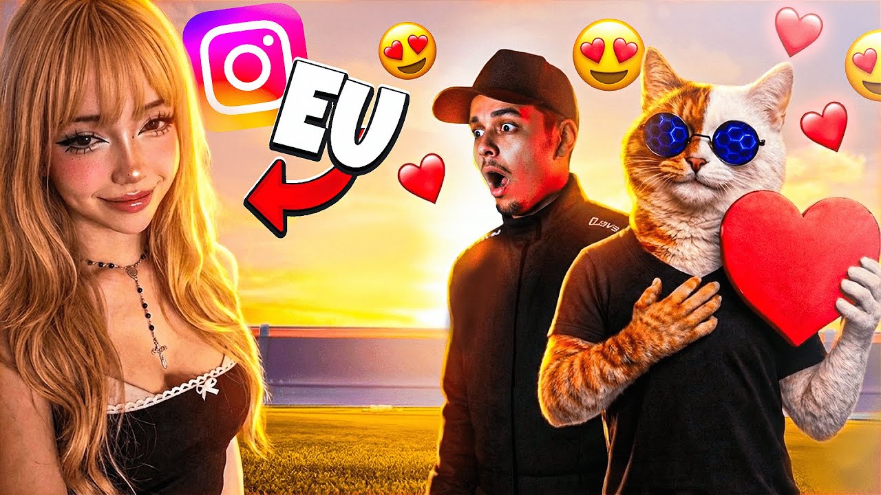 CRIEI um PERFIL FAKE e FUI ATRÁS de YOUTUBERS GADOS KKKKKKK