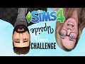 UPSIDE DOWN CAS CHALLENGE - The Sims 4 | Create a Sim