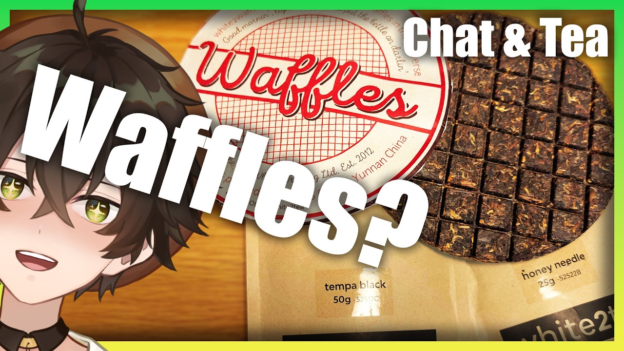 A tea that tastes like waffles? & 3 Papico ice creams!【Chat & Tea】