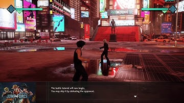 Jump Force (XBOX One) | Beginning Basic Combat Tutorial | Gameplay Clip