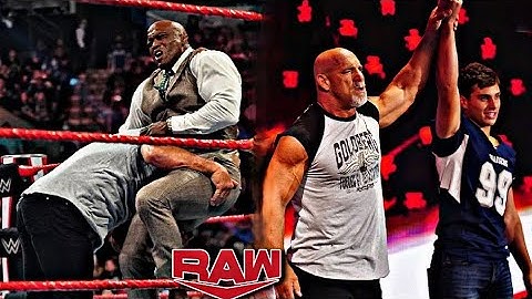 Goldberg Spear's Bobby Lashley || Face to Face ||  wwe raw 16 August 2021 ||