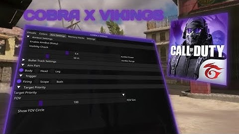 NEW UPDATE ⚡ CODM Garena Mod Menu APK | Cobra X Vikings | ESP, Auto Aim & More 🔥