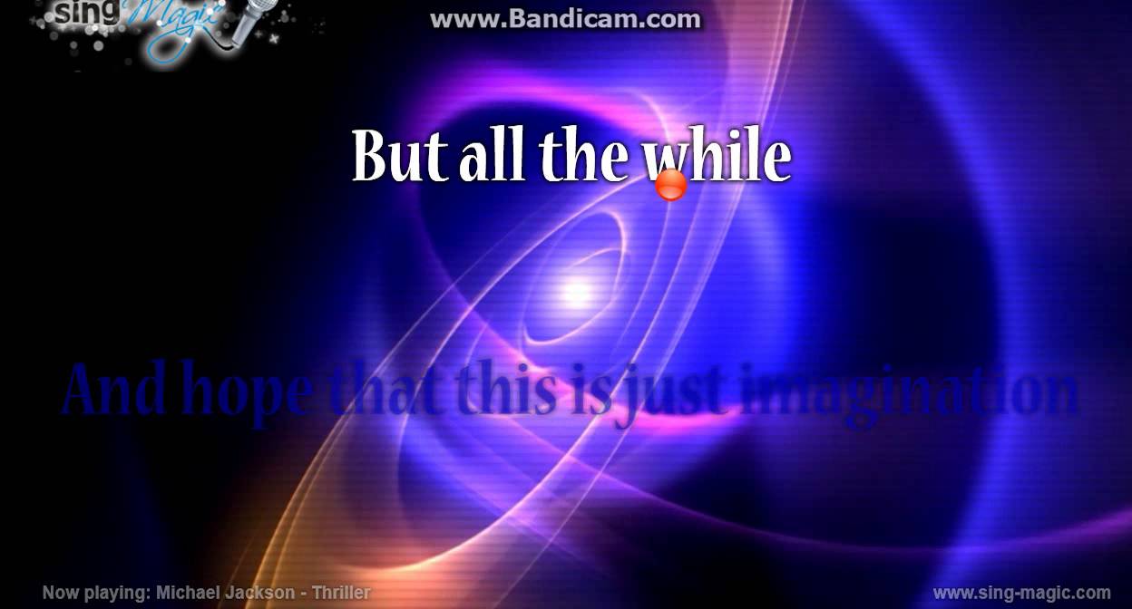 MICHAEL JACKSON THRILLER KARAOKE