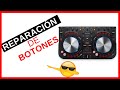 Como reparar wego pioneer dj  cambiar botones de weego 