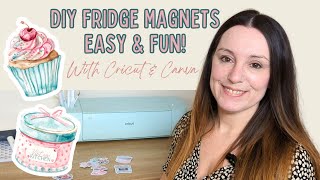 How to Make Custom Fridge Magnets with Cricut Explore 3: A Step-by-Step DIY Tutorial