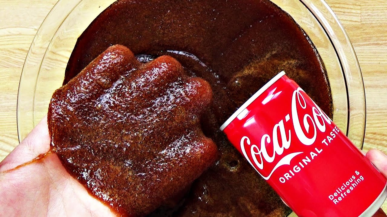 【DIY】アイシーコーラフローズンスライムを作ってみた！【たぷたぷコーラスライム】