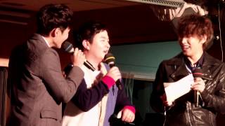 Sungmin and Ryeowook with Huh Gak