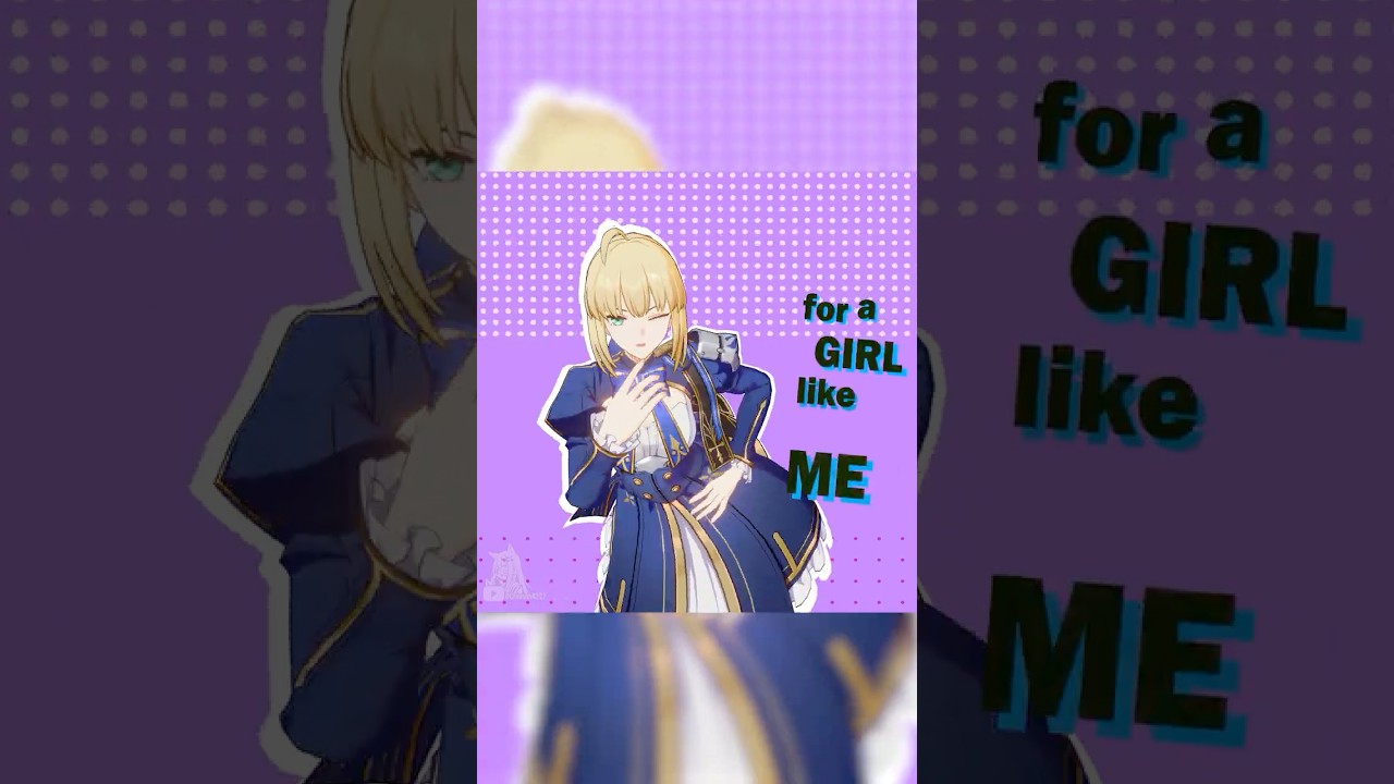 Stelle + Saber / A Girl Like Me【Honkai Star Rail MMD】