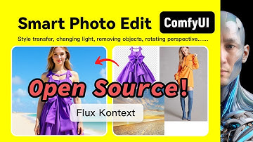 Smart Photo Edit｜Flux Kontext Dev｜｜ComfyUI｜Workflow Download Installation Setup Tutorial