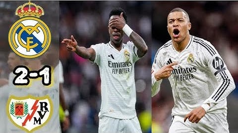 Real Madrid vs Rayo Vallecano 2-1 Highlights| La Liga