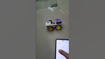 Mobile Control Car using Esp8266 #iot #rccar #electronics #shorts #shortvideo