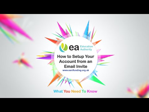 How to Setup your Account from an Email Invite