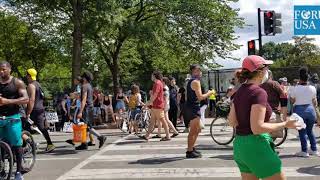 Beyaz Sarayın Karşısındaki 16. Caddenin Adı Siyahların Hayatı Önemlidir Olarak Değişti