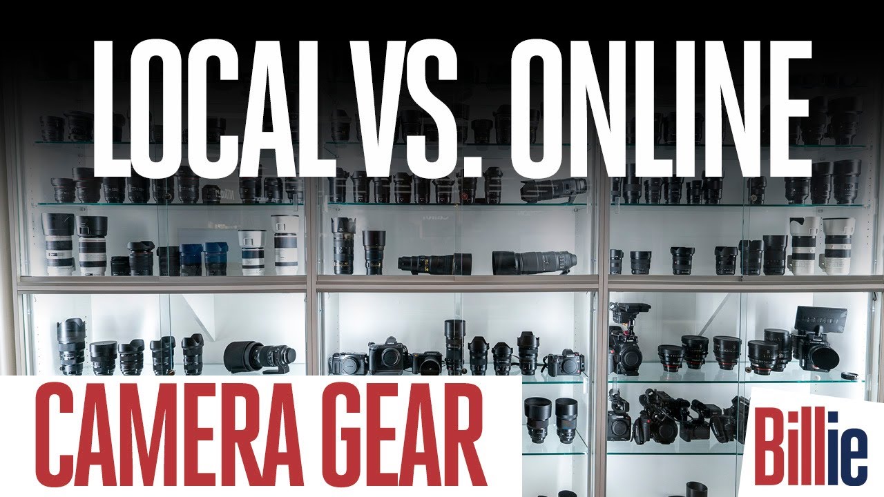 Camera GEAR & PHOTO Equipment Shopping LOCALLY Vs. ONLINE. YouTube