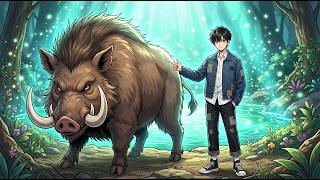 I Own a Magical Spring Space—Raising a 500-Pound Wild Boar in Just 3 Days! screenshot 5