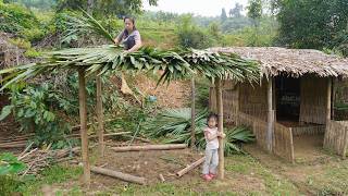FULL VIDEO: 2 Years Living in the Forest - 16-Year-Old Single Mother Builds a Bamboo House Alone