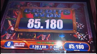 HUGE WIN  60 SPINS ON NAPOLEON & JOSEPHINE SLOT