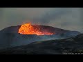 Close-up timelapse July 26th 2021, Geldingadalir Volcano, Iceland