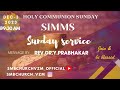 SIMMS SUNDAY HOLY COMMUNION SERVICE||03-12-23||REV.DR.Y.PRABHAKAR||@smbchurchvzm-official