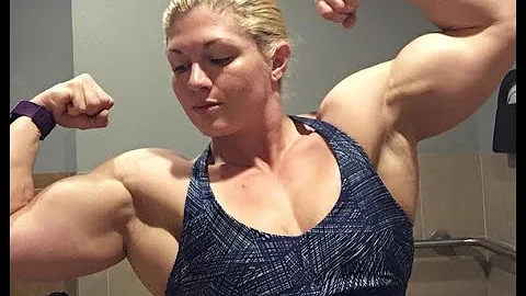 Big Muscle Woman Thea Renee Schuler