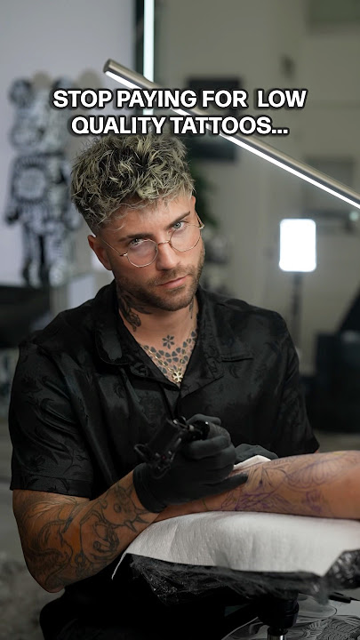 Tato Berkualitas Rendah (Ekspektasi Vs Realita) 🤷🏻‍♂️ #tattooartist #shorts