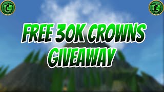 Wizard101: HUGE 30,000 CROWN CODE GIVEAWAY (ENDED, WINNER ANNOUNCED IN OUR DISCORD)