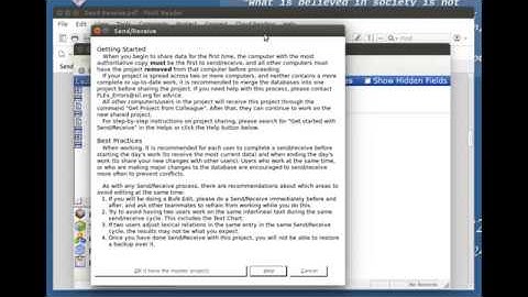 Using Send Receive function in Flex