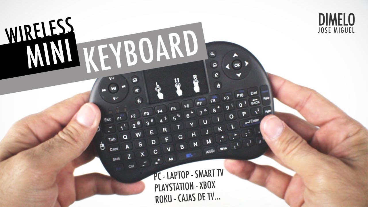 El Teclado Inalámbrico Más Pequeño