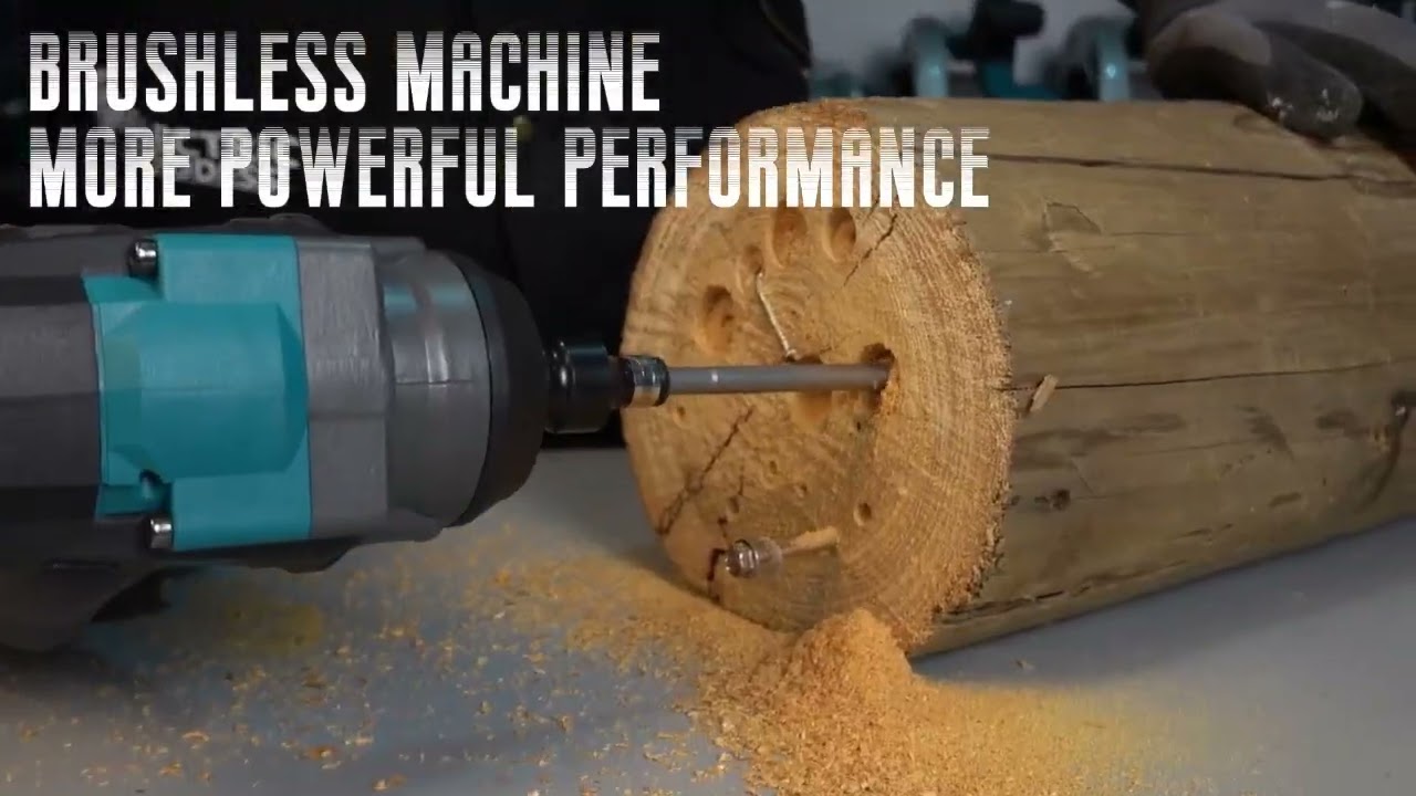 Electric goddess Brushless impact wrench---DBS011,500NM,3300RPM,Makita Pin