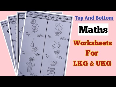 Maths Worksheets For Lkg Ukg Top And Bottom Worksheets Maths Worksheets Youtube Maths Worksheets For Lkg Ukg Top And Bottom Worksheets Maths Worksheets Youtube
