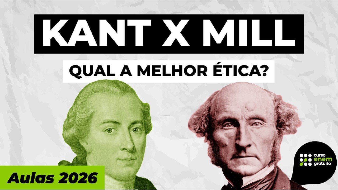 KANT X MILL | Filosofia para o Enem | Ernani Silva