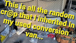 Going through the random stuff that I inherited in the back of my Explorer Conversion Van. by Adventures with Angus 165 views 1 year ago 6 minutes, 28 seconds