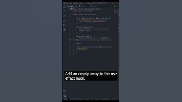 The RIGHT way to have the useEffect hook only trigger once in React