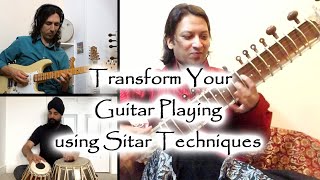 Step by Step Process to Play Indian Classical on Guitar - Raag Charukeshi Course - Sitar Skills