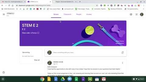 Using the GRADES Tab in Google Classroom