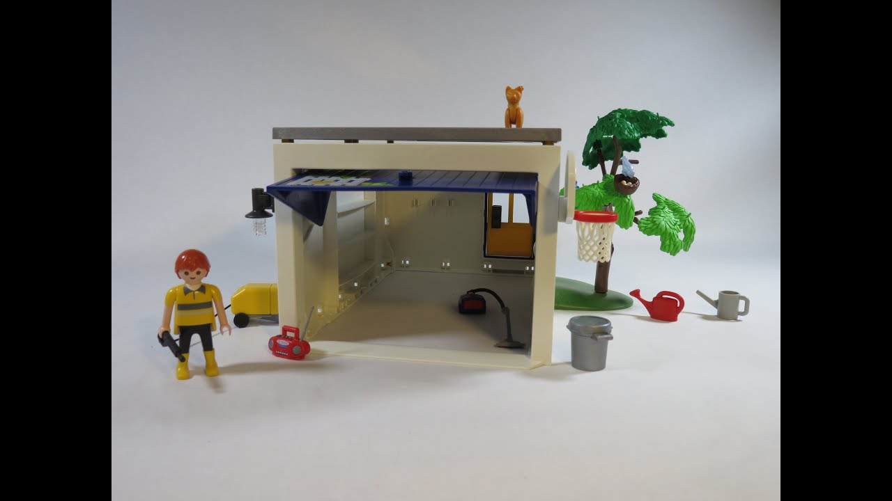 Playmobil City Life set # 4318 (2006) Garage review 