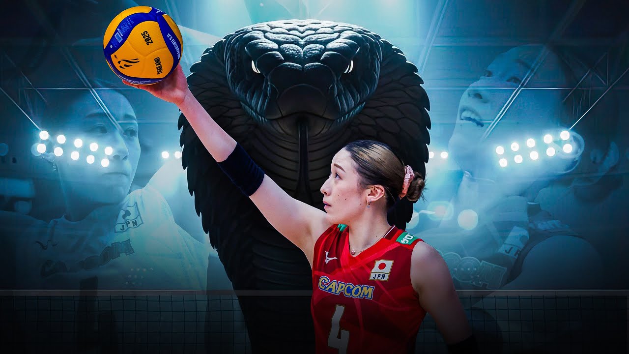 Cobra Style Serve by Mayu Ishikawa 石川 真佑 | Crazy Volleyball