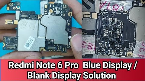 Redmi Note 6 Pro Blue Display No Graphic Solution | Redmi Blue Display Solution #note6pro #redmi6pro