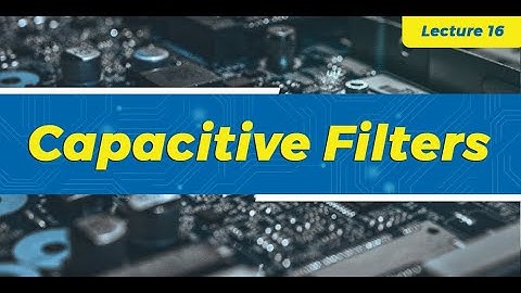 Capacitive Filter | Diode Circuit Video | Analog Electronics | GATE (EE, ECE, IN)