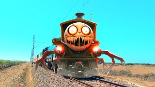 Horror chuchu train funny amazing video - funny ghost videos on youtube - train horror video - ghost
