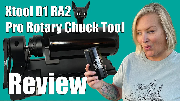 Xtool D1 RA2 Pro Rotary Tool Chuck Demo