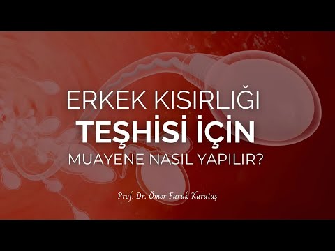 Erkek Kısırlığı Teşhisi