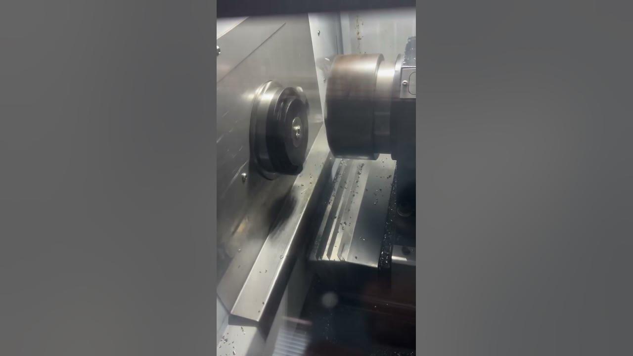 #cnc Polygon Turning Machine, Radius with Tapper milling @ simultaneous ...