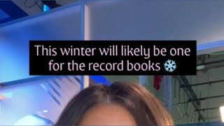 Record low snow as winter starts winding down