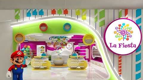 candy shop design  candy display stand counter