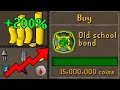 Why are bonds so expensive now in oldschool runescape